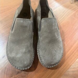 Birkenstock women’s Suede Loafers - Light Brown